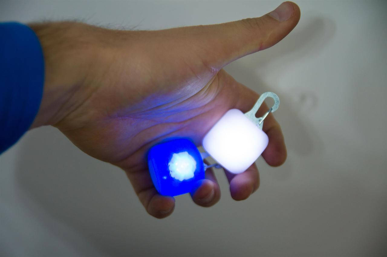 

LED маячки, фонарики, на рюкзак, сумку, велосипед, животных, Белый