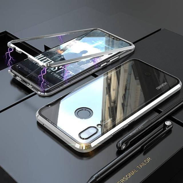 

Магнитный чехол Full Glass 360 (Magnetic case) для Huawei P20 Lite