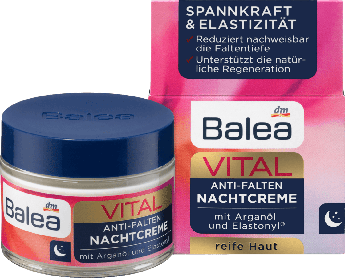 

Восстанавливающий ночной крем для лица VITAL Anti-Falten Nachtcreme