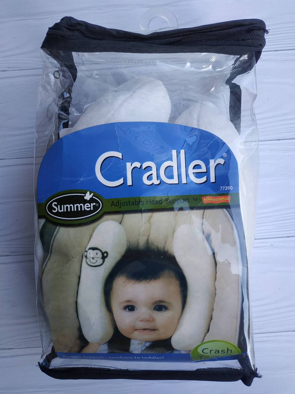 

Подушка для новорожденного в автокресло Cradler Франция 0-6 мес, Кофе с молоком