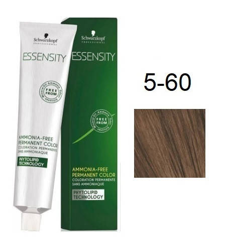 

Краска для волос Schwarzkopf Essensity безаммиачная 5-60 Светло-Коричневый Шоколадный Натуральный 60 мл