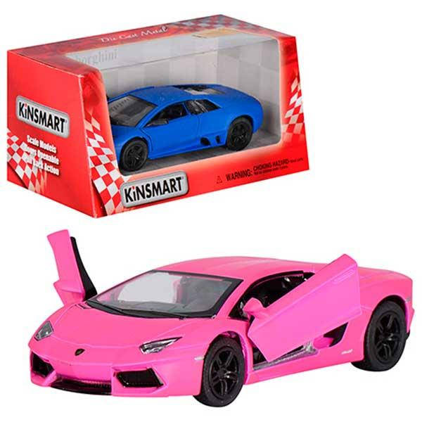 

Машина металл - Matte Lamborghini "KINSMART", Разные цвета