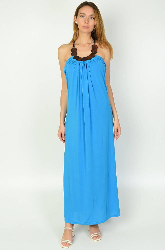 

Сарафан женский голубой Уценка Jixiang 136853M