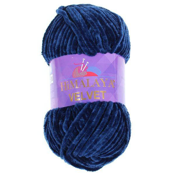 

Пряжа Himalaya Velvet 90021, Синий