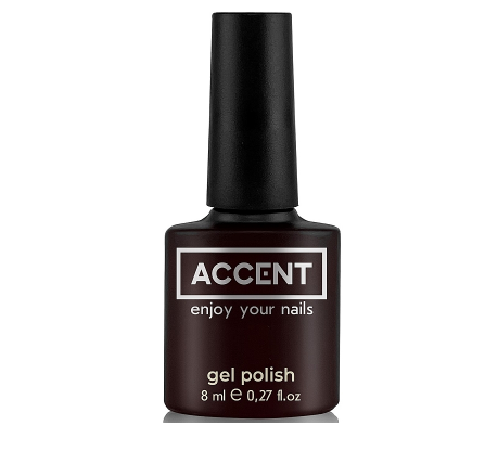 

Топ для гель-лака без липкого слоя Accent No Wipe Top Coat With Uv-Filtres 8 мл