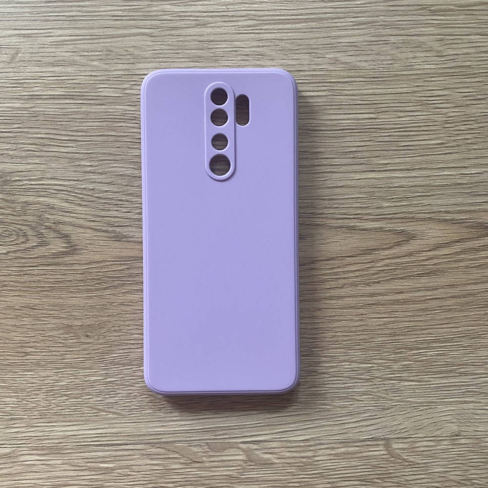 

Силиконовый чехол бампер Xiaomi Redmi Note 8 Pro светло-фиолетовый