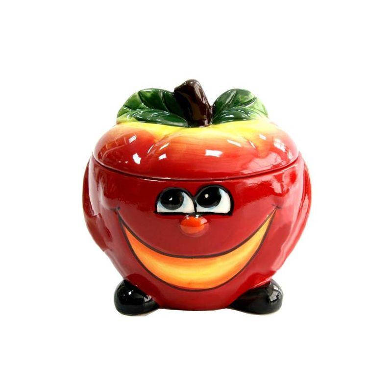 

Банка для хранения сыпучих продуктов Milika Smile Apple M07130-EDB125-A 500 мл, Красный