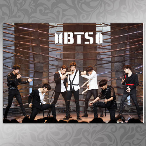 

Плакат K-Pop BTS 003