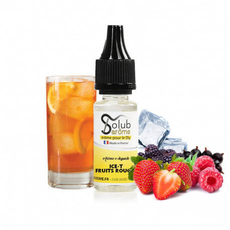 

Ароматизатор Solub "Ice-T fruits rouges" со вкусом чая и лесных ягод 5 мл