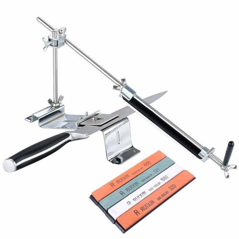 

Точилка для ножей профессиональная, нержавейка, 4 камня Ruixin Pro III