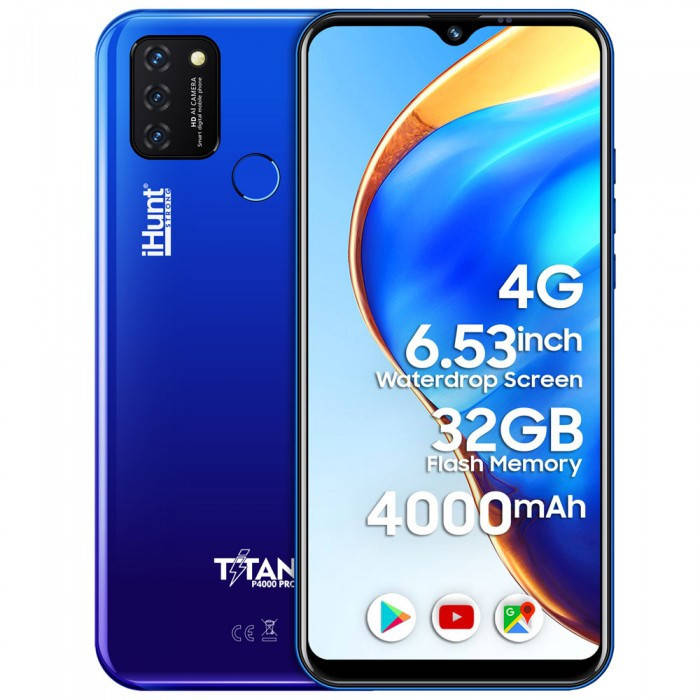 

Мобильный телефон смартфон iHunt Titan P4000 Pro 2021 Blue