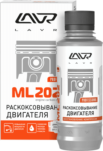 

Препарат для раскоксовывания двигателя LAVR ML202, 185 мл