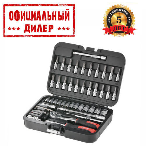 

Набор инструментов 46 ед. STORM, 1/4", Сr-V INTERTOOL ET-8046