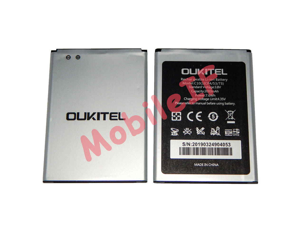 

Аккумулятор Батарея Oukitel c10
