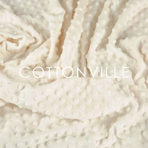 

Плюш Minky кремовый