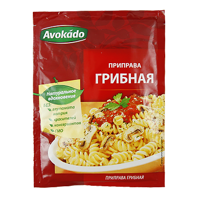 

Приправа Авокадо грибна Avokado 25g 25шт/ящ (Код : 00-00005586)