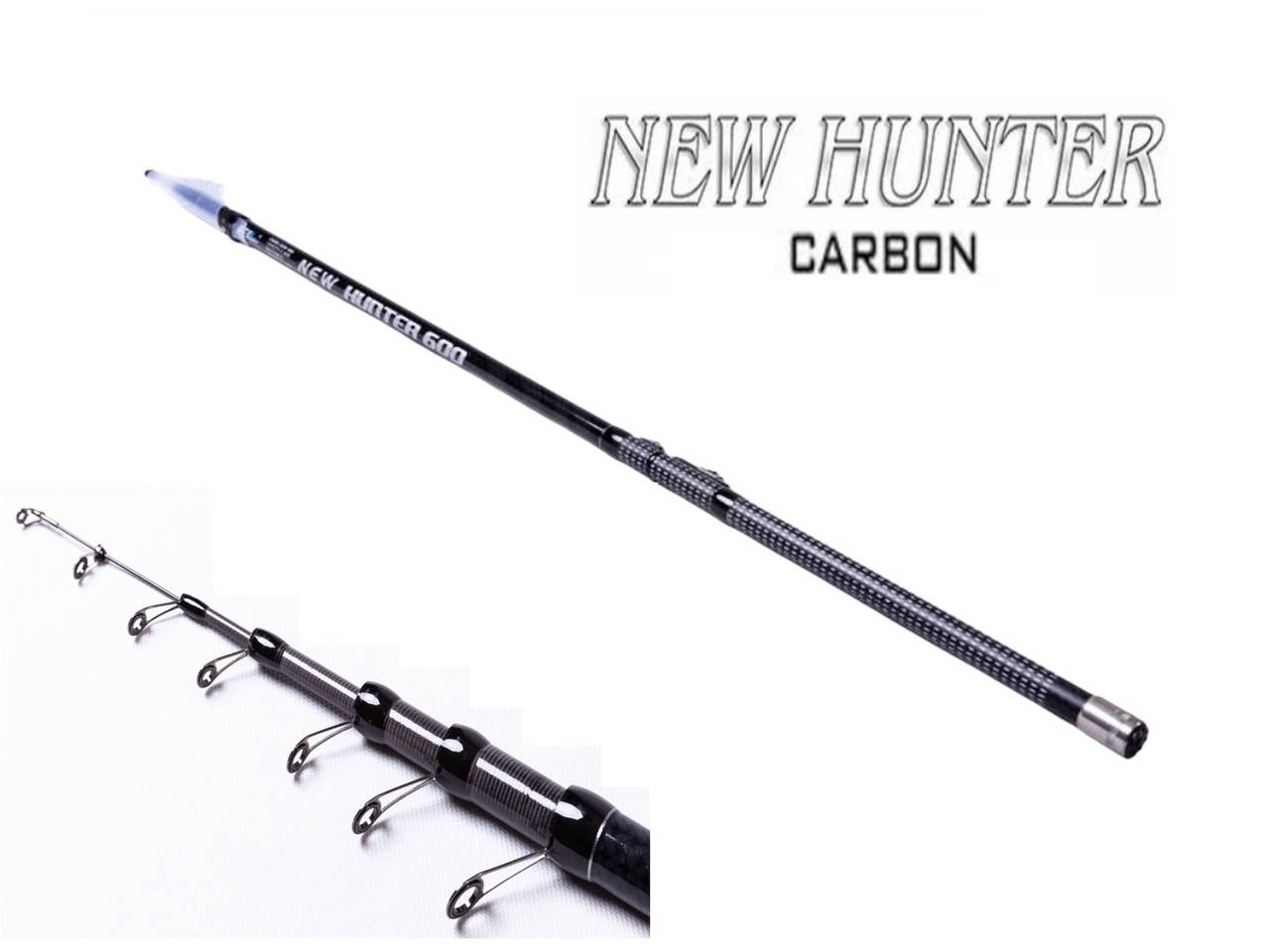 

Удочка New Hunter Feima 5м Карбон, Черный