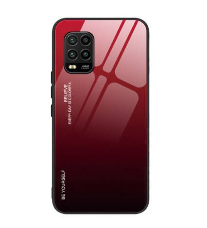 

Чехол Gradient для Xiaomi Mi 10 Lite red-black