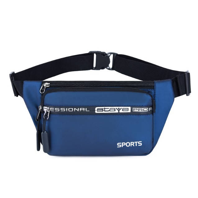 

Спортивная поясная сумка на одно плечо Нагрудная сумка-мессенджер, Синий