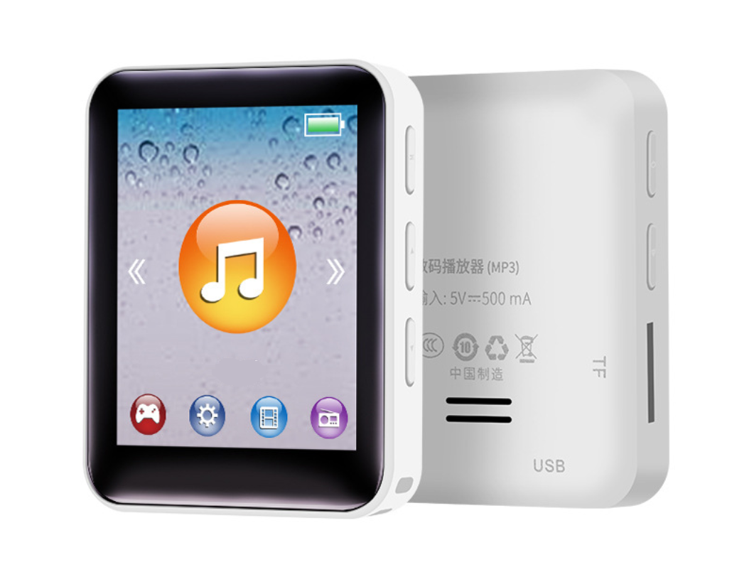 

Плеер MP3 Rijaho S09 4gb HI FI с внешним динамиком Белый