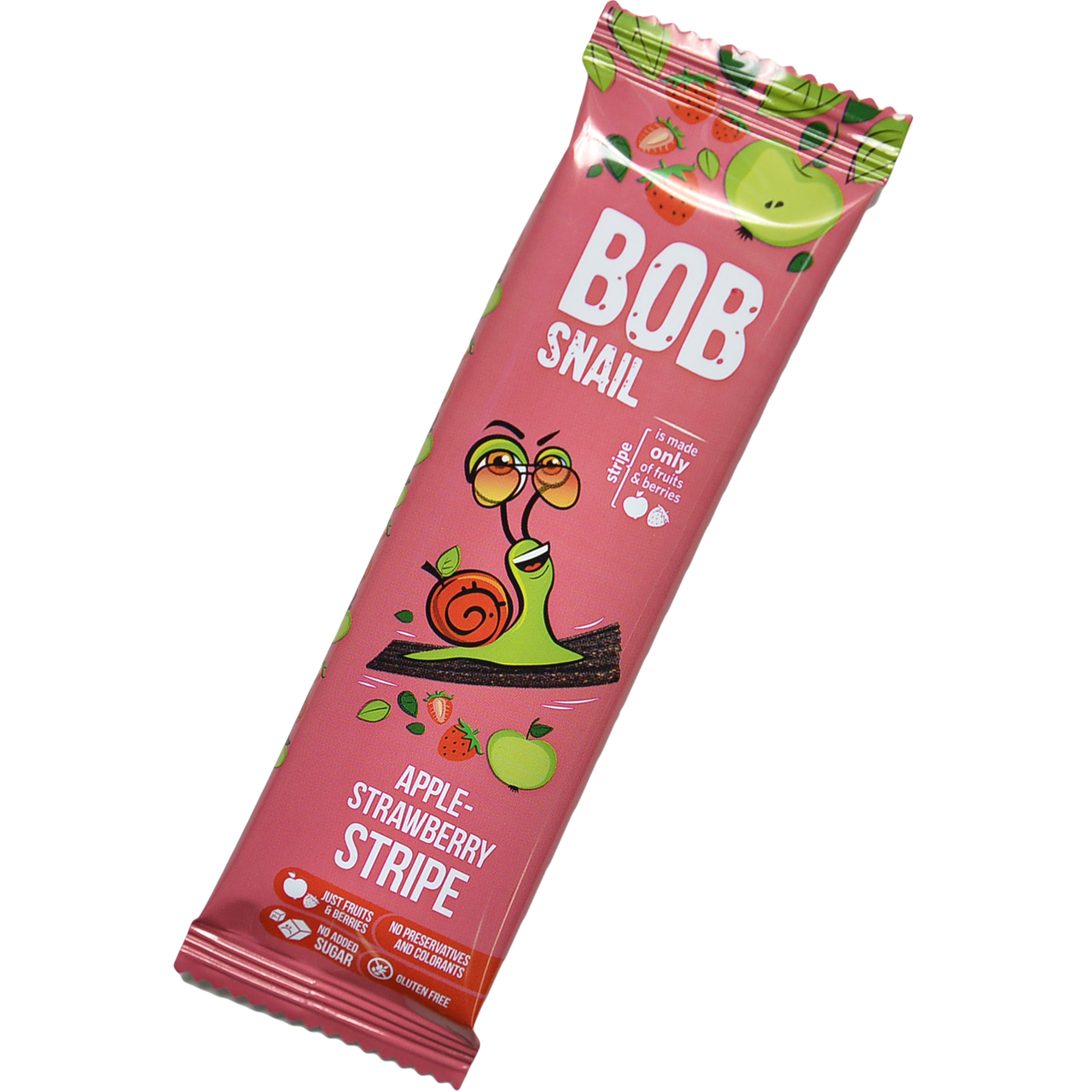 

Конфеты КЛУБНИКА (14 гр) "BOB SNAIL"(1бокс/30шт)
