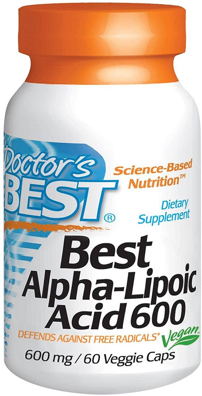 

Doctor's Best Best Alpha Lipoic Acid 600 mg 60 капсул