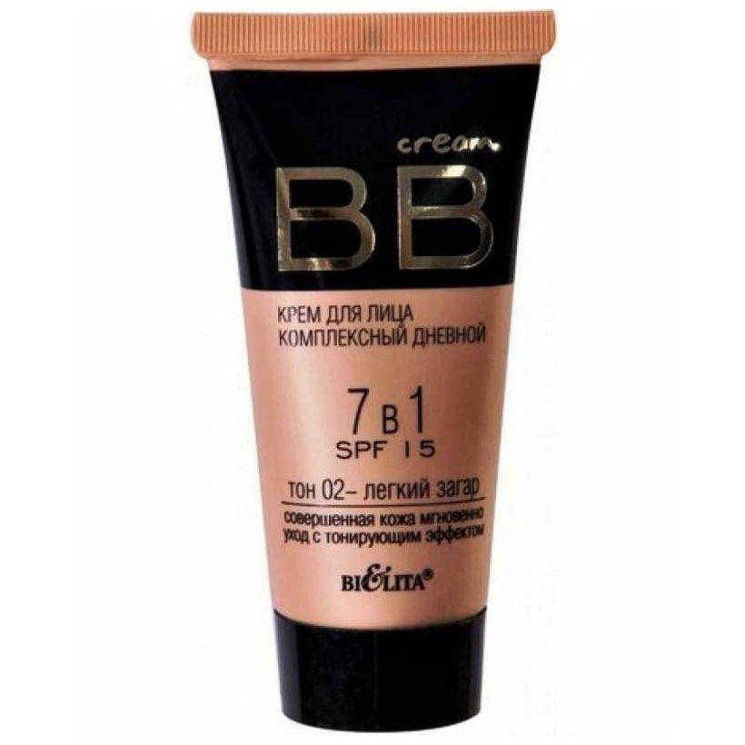

Крем для лица "Комплексный" дневной SPF15 7 в 1 BB Bielita, 30мл