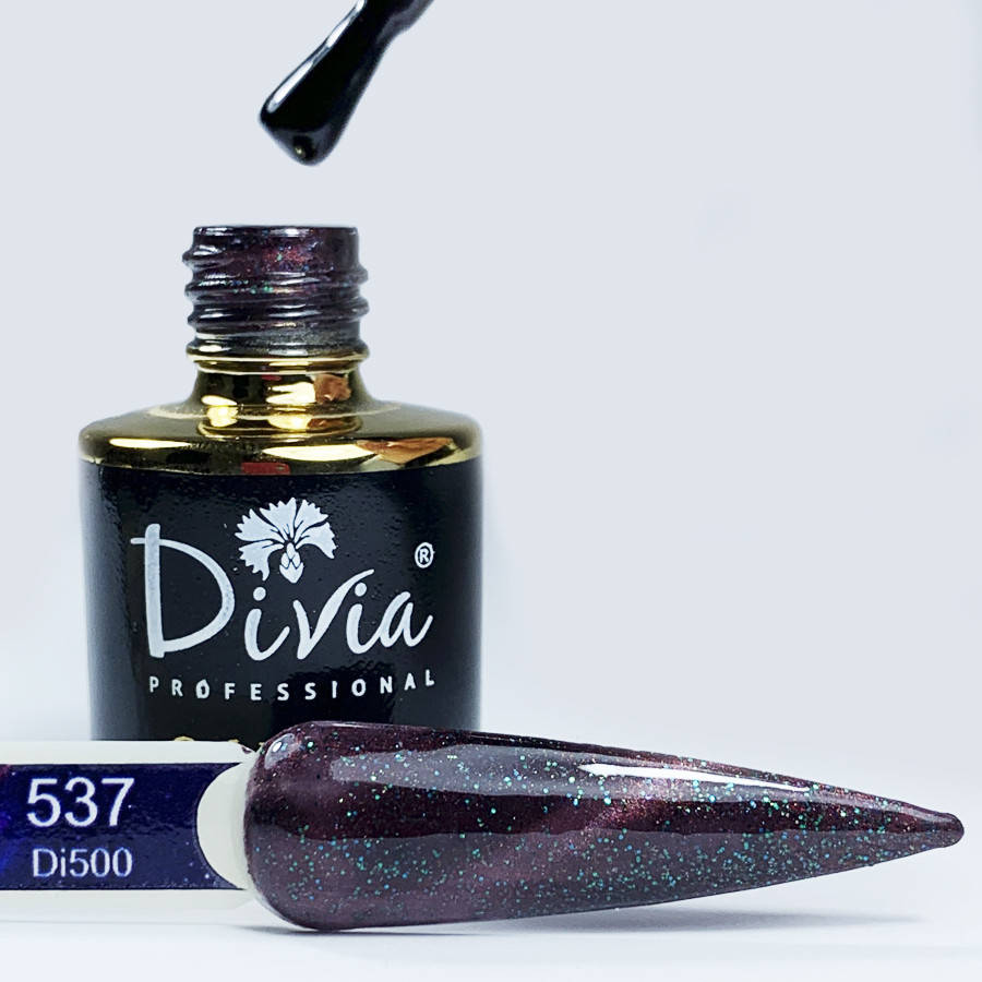 

Divia Гель-лак для ногтей Cat's Eye Di500 №537 (Офитовая Вспышка)