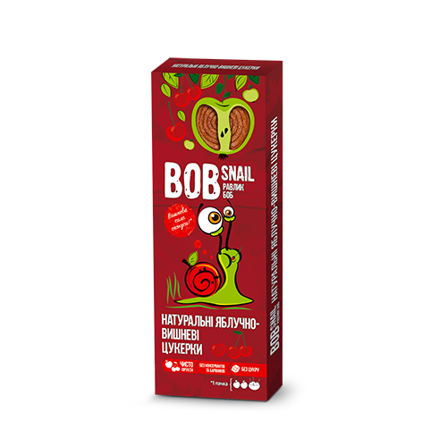 

Конфеты Равлик Боб Яблоко-вишня 30г