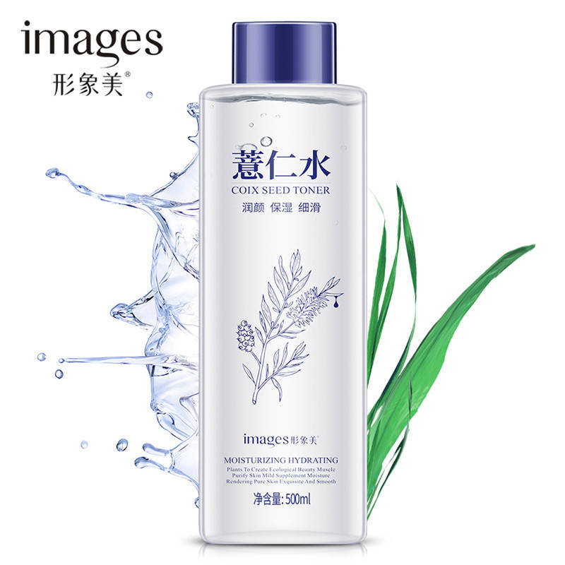 

Тонер для лица с экстрактом семян коикса Images Coix Seed Moisturizing Toner, 500мл