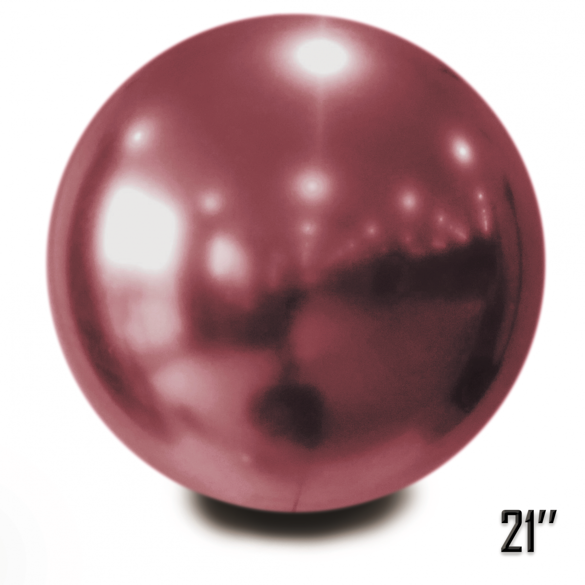 

Шар гигант Burgundy Dark Brilliance 21" (52,5 см) Арт Шоу, Бордовый