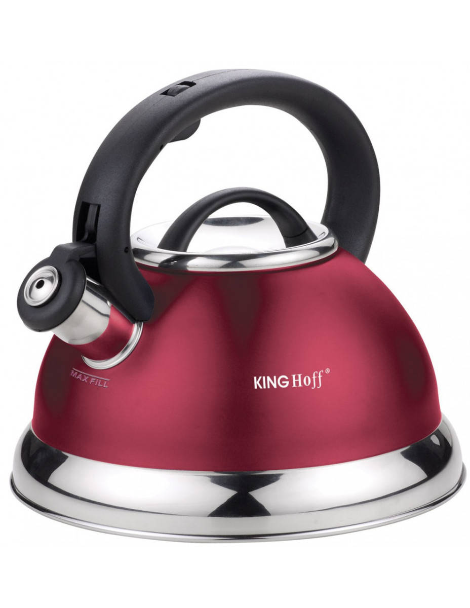 

Чайник со свистком KingHoff KH-3246 3 л BF, Разные цвета