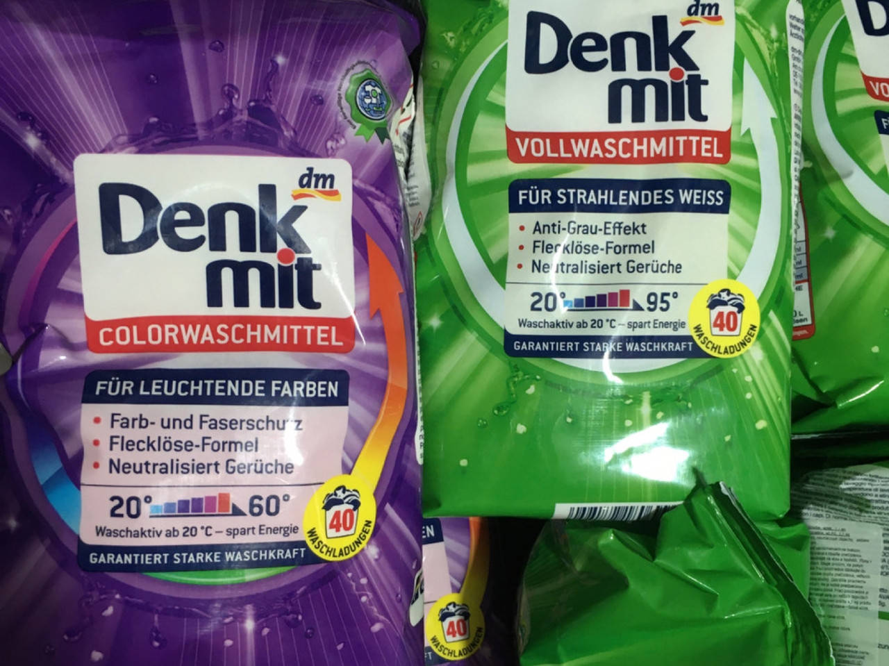 

Стиральный порошок для цветного и белого белья DenkMit 2,7 кг