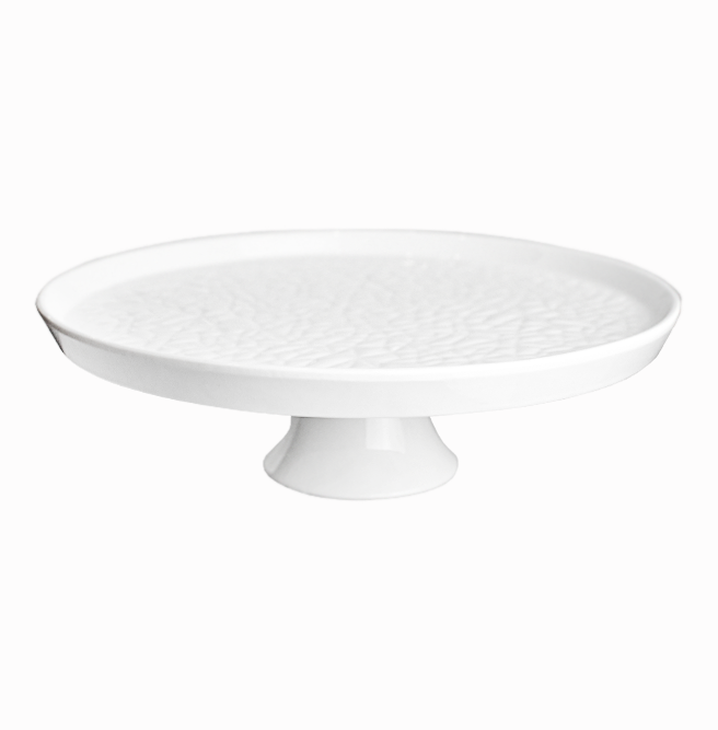 

Helios W183 подставка для торта на ножке Extra white 280мм, Белый