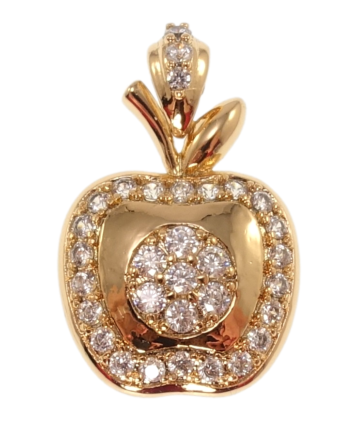 

Кулон Xuping Позолота 18K "Яблоко" для цепочки до 3мм