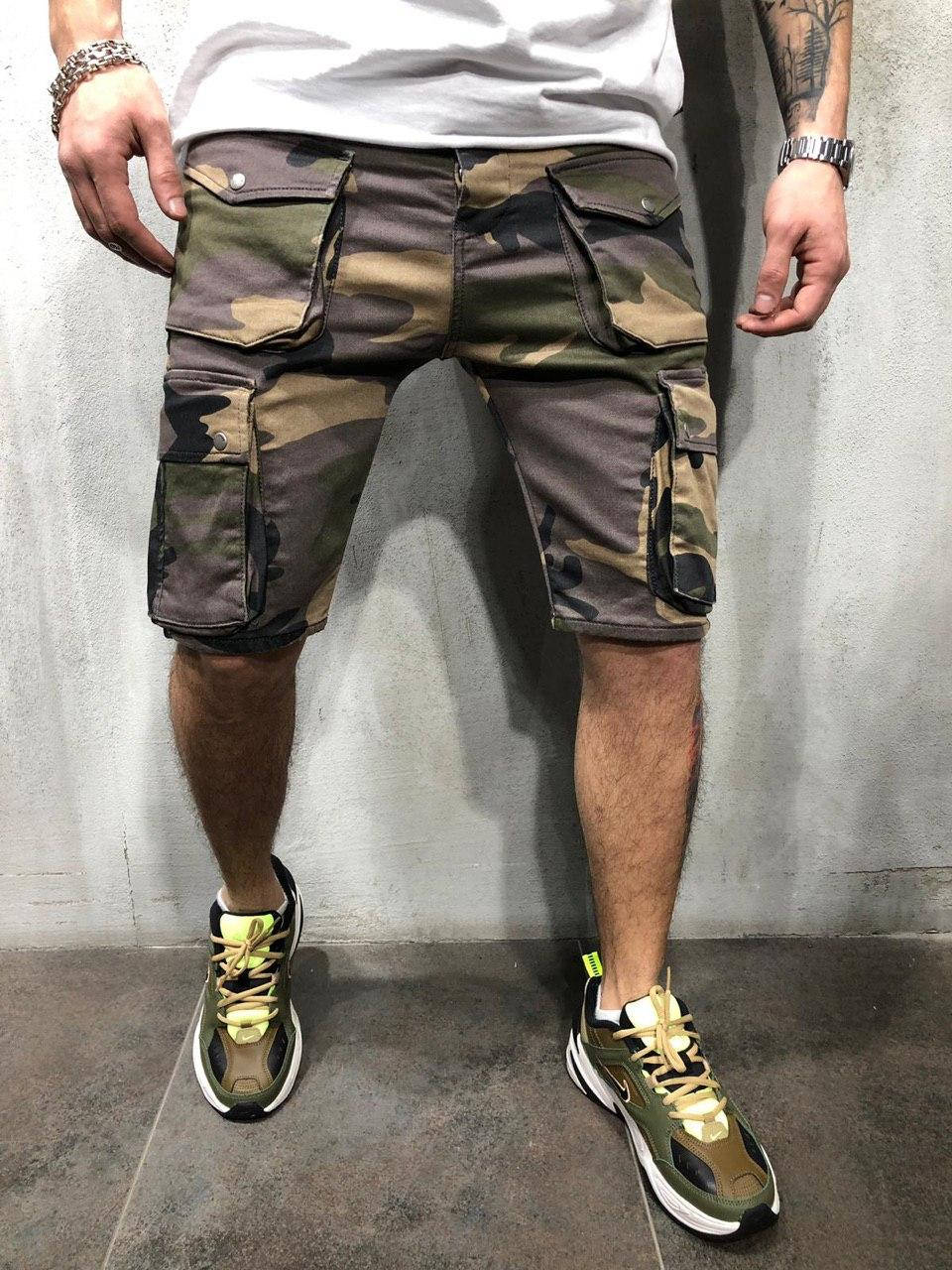 

Мужские шорты / хакки 2 (с карманами) / хлопок 30