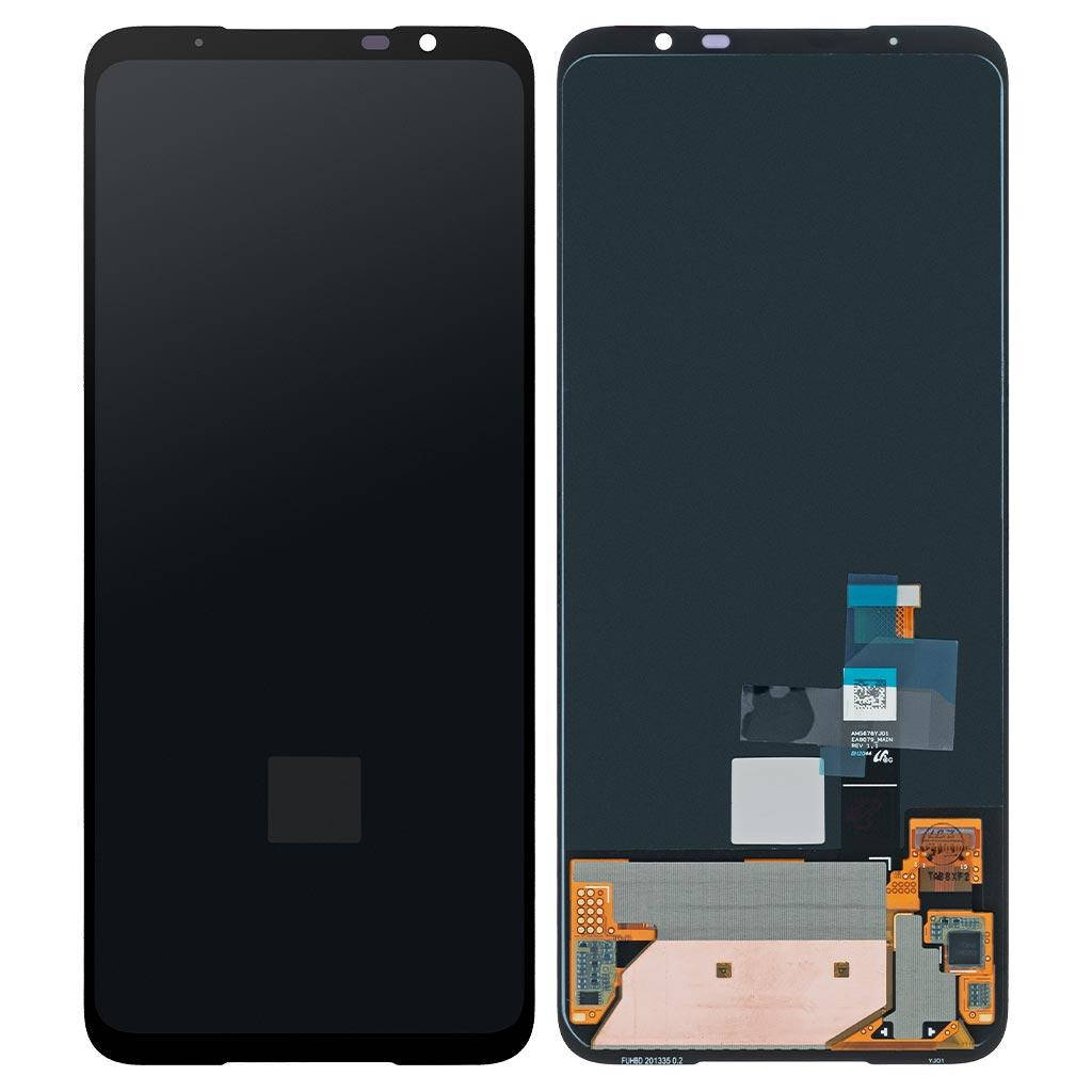 

Дисплей Asus ROG Phone 5 ZS673KS, с тачскрином, Original, Black, Черный