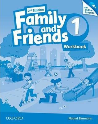 

Family and Friends 1 Second Edition Workbook with Online Practice