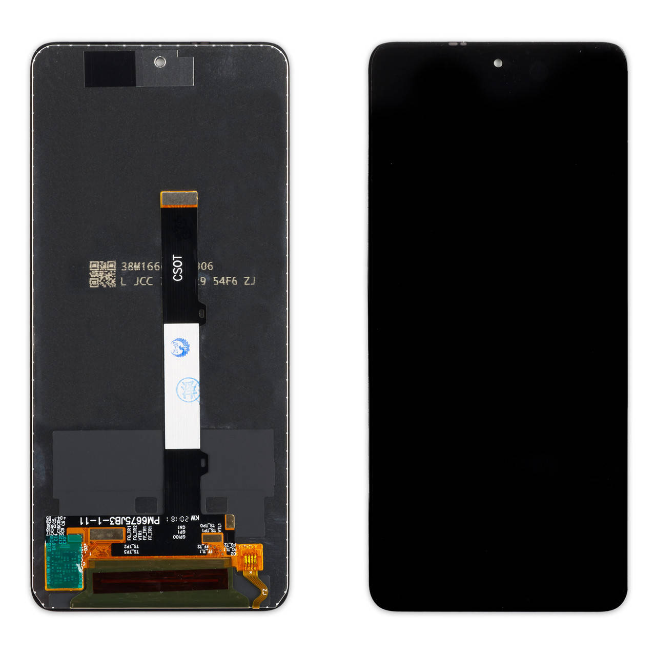 

Дисплей XIAOMI Poco X3 Pro черным тачскрином, Черный
