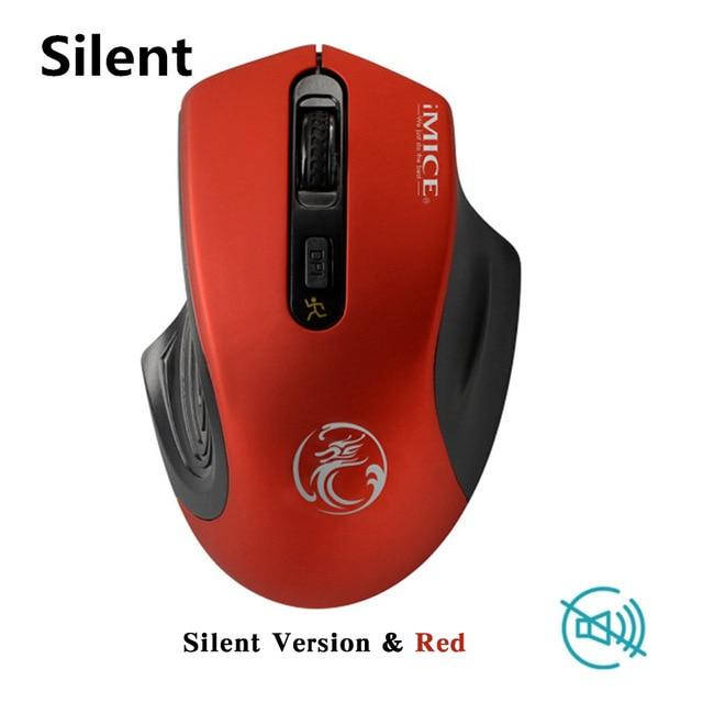 

Стильная беспроводная мышь iMice G-1800 Red, Красный