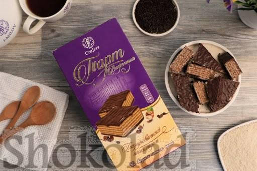 

Crafers Вафельный торт Crafers "Wafer Cake" лесной орех 300 г