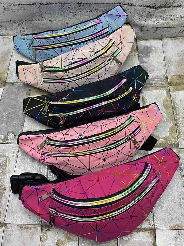 

Сумка на пояс бананка яркая стильная 12*32 см на молнии отличного качества Luna, Разные цвета