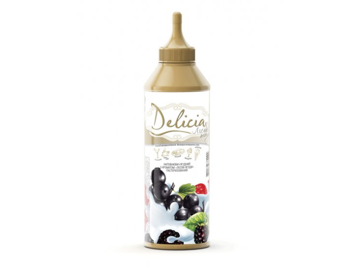 

Топпинг лесная ягода Delicia 600 г