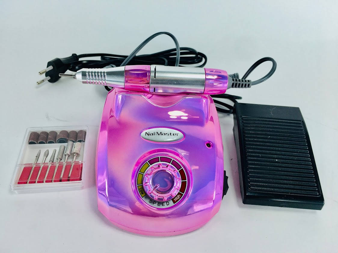

Профессиональный фрезер/аппарат DM-208 Chrom для аппаратного маникюра, 65W. - 35000 об./мин. (с педалью) Розовый / Pink