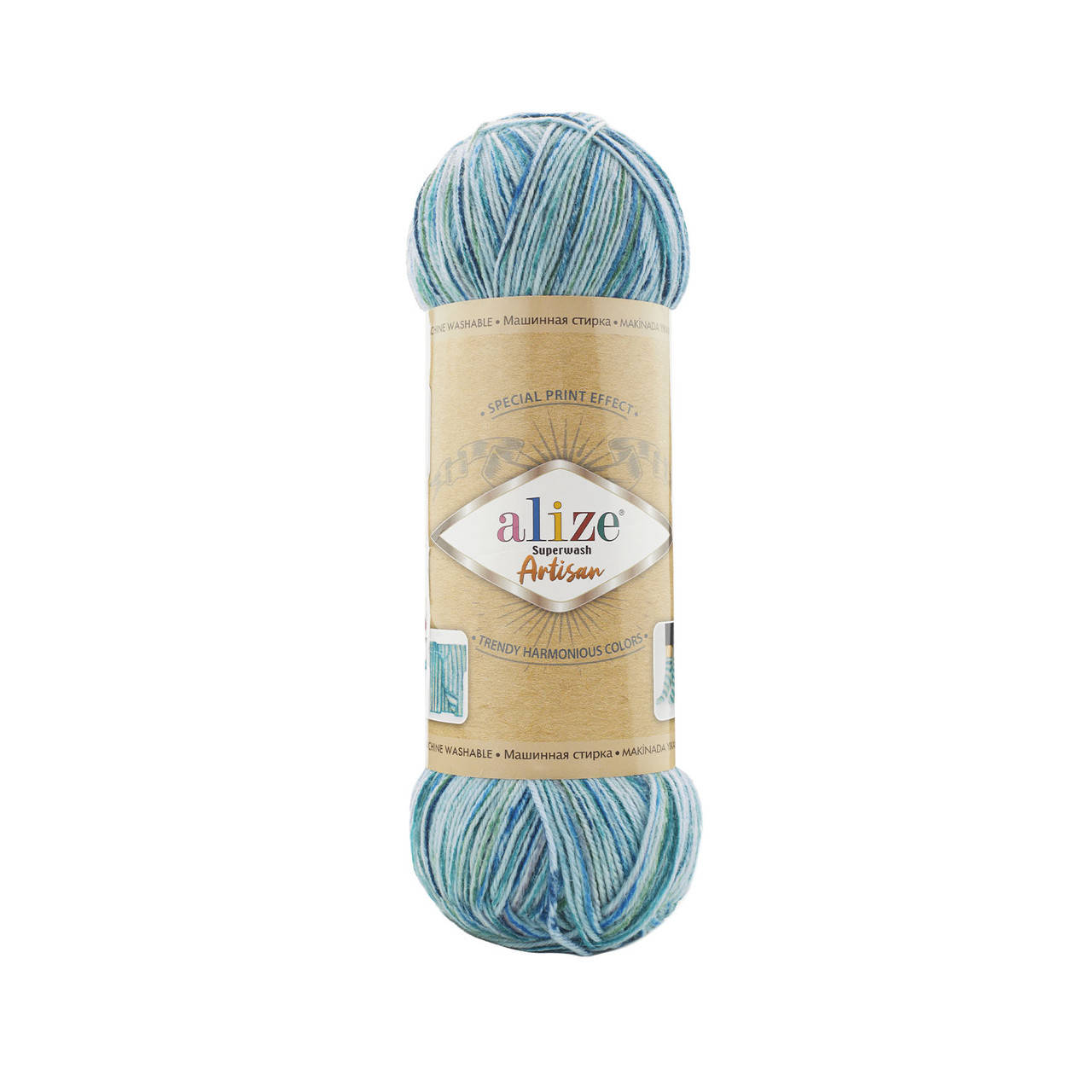 

Alize Superwash Artisan 9007, Разные цвета