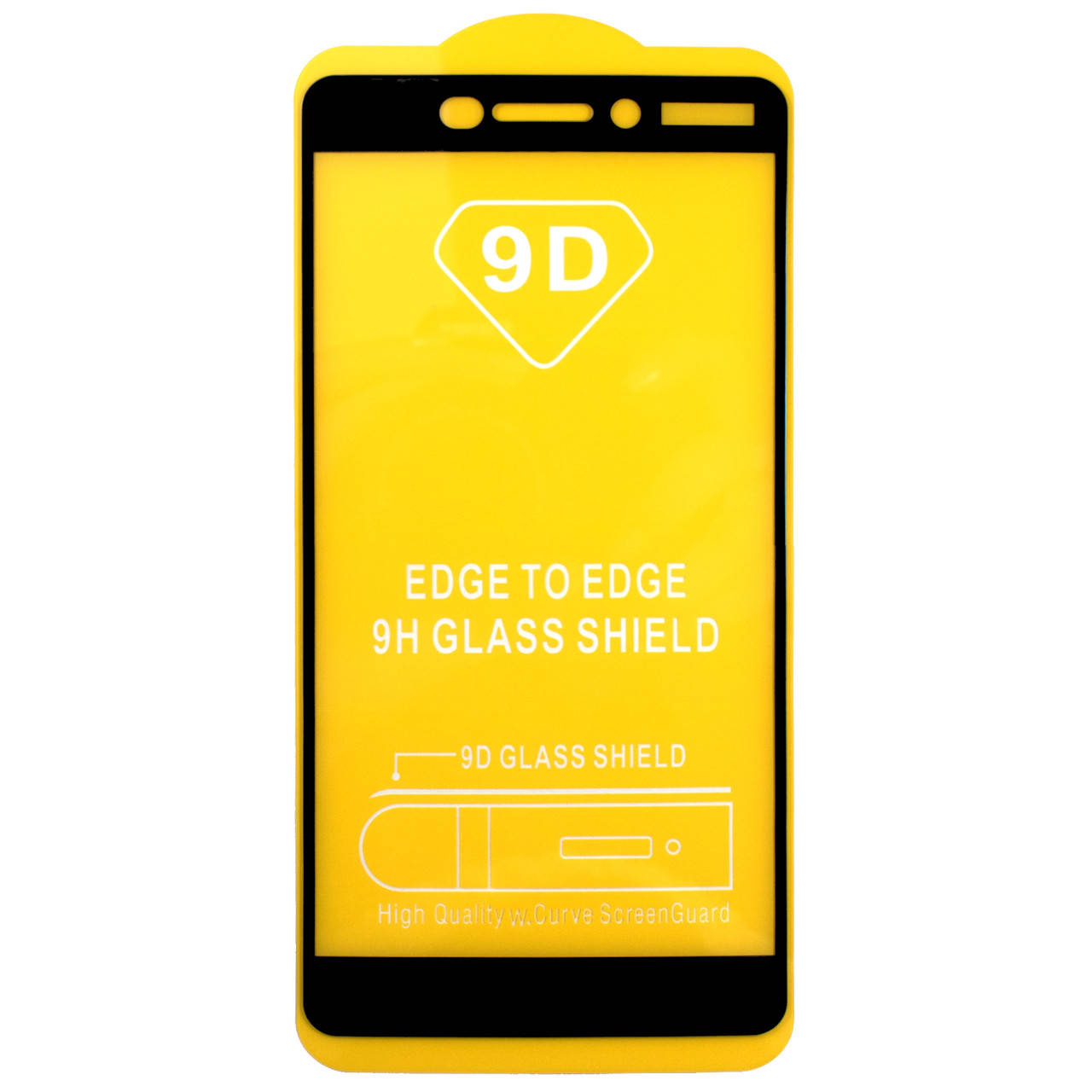 

Захисне скло Full Glue Nokia 6.1, Black, Черный