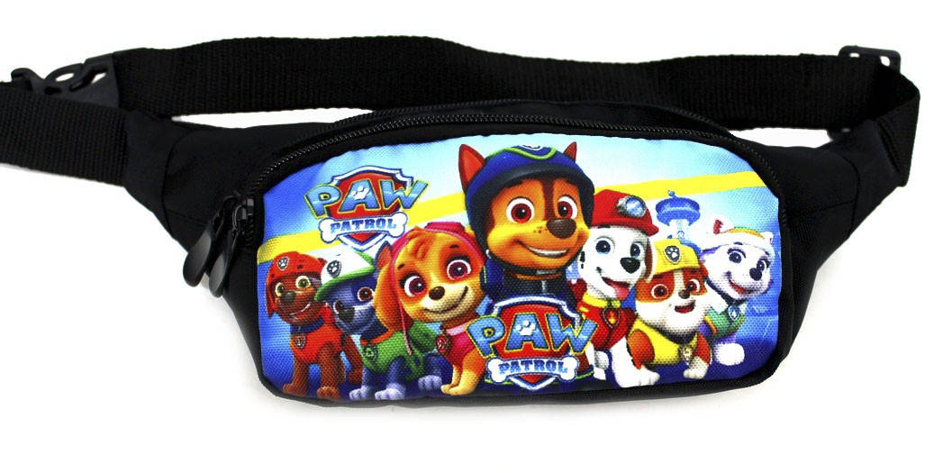 

Дитяча сумк-бананка Щенячий патруль 1003, Черный