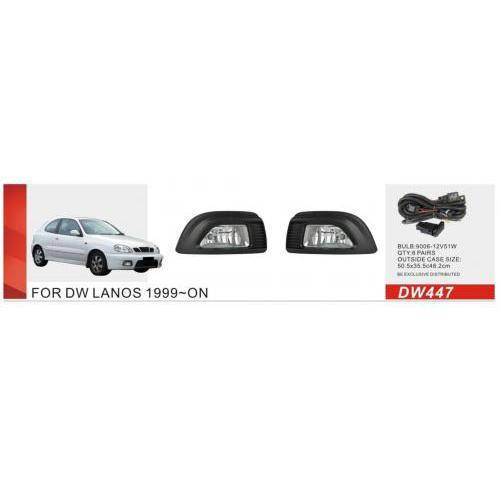 

Фары доп.модель Daewoo/Lanos Sport/1999-/DW-447/эл.проводка (DW-447)
