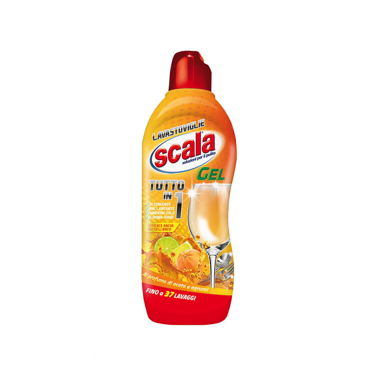 

Гель для посудомоечных машин Scala Lavastoviglie Gel Citrus 750 ml