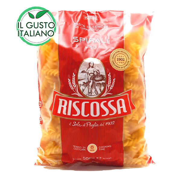 

RISCOSSA Spirali - Паста спирали, 500g